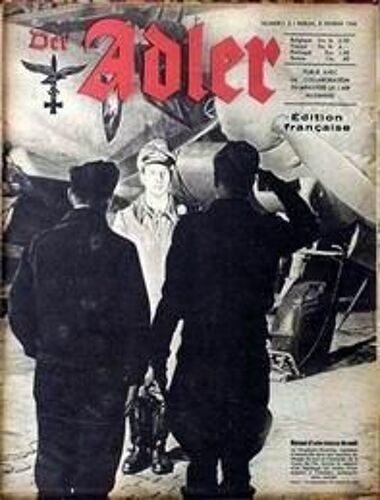 Der Adler N° 3 Du 08/02/1944 - Le Lieutenant Struning Capitaine D'escadrille Dans Une Escadre De Chasse De Nuit Et Chevalier De La Croix De Fer.