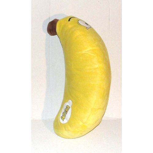 Peluche Banane Sonore Banana Whaa Doudou Fruit 30 Cm White House