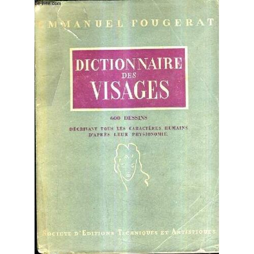 Dictionnaire Des Visages.