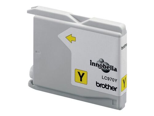 Brother LC970YBP - Jaune - original - blister - cartouche d'encre - pour Brother DCP-135C, DCP-150C