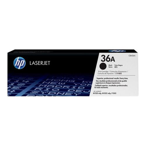HP 36A - Noir - originale - LaserJet - cartouche de toner (CB436A) - pour LaserJet M1120 MFP, M1120n MFP, M1522n MFP, M1522nf MFP, P1505, P1505n, P1506