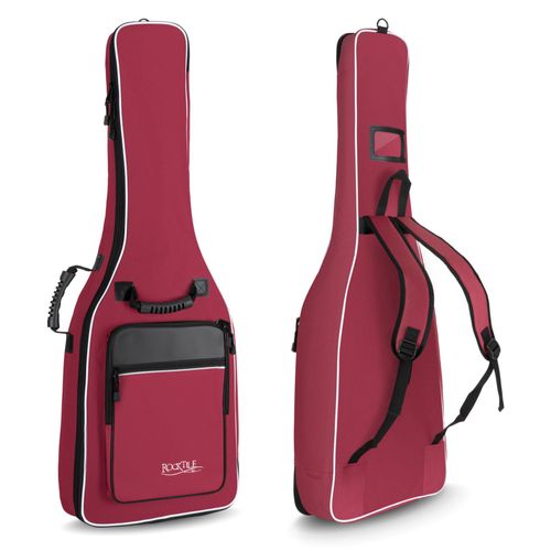 Rocktile Housse Pour Guitare Classique - 3/4 & 7/8 - Rembourré Avec Bretelles (Couleur: Bordeaux)