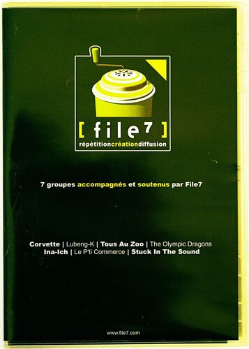 Dvd File 7 - 7 Groupes Accompagnés Et Soutenus Par File 7