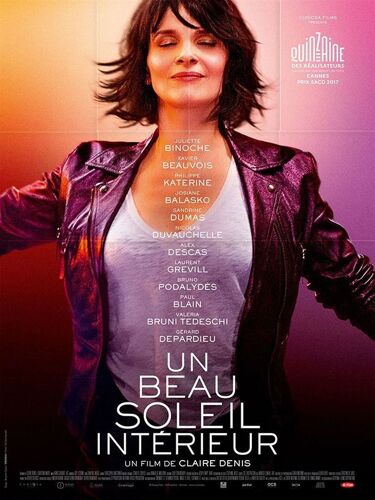 Un Beau Soleil Intérieur - Véritable Affiche De Cinéma Pliée - Format 120x160 Cm - De Claire Denis Avec Juliette Binoche, Xavier Beauvois, Gérard Depardieu, Josiane Balasko, Alex Descas- 2017