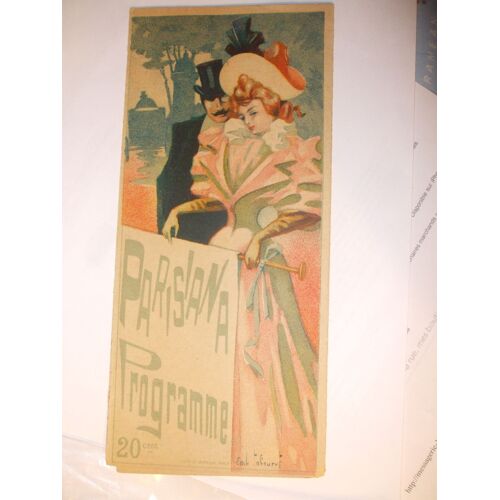Programme Parisanadu 12 Au 15 Mars 1890 Environ