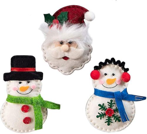 Mix &amp; Match Snowman Decoration Kits Christmas Crafts And Decorations