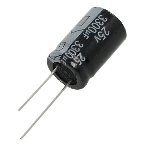 Condensateurs électrolytiques en aluminium polarisés 3300uf 25v 20 pcs
