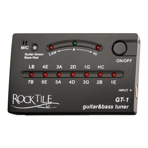 Rocktile Gt-1 Accordeur Pour Guitare / Basse