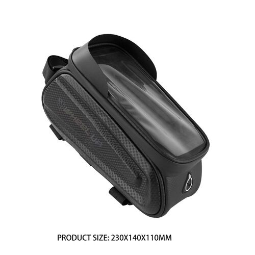 Sac De Vélo Étanche À La Pluie, Tube Supérieur Avant Réfléchissant, Étui De Téléphone De 6,5 Pouces, Sac Pour Écran Tactile, Accessoires De Vélo Vtt