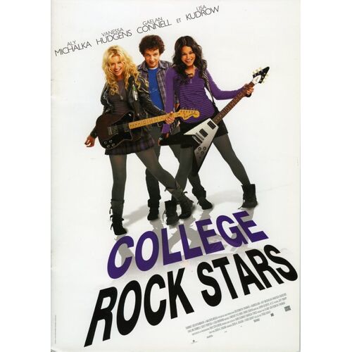 College Rock Stars, Synopsis Dépliant, Todd Graff, Avec Aly Michalka, Vanessa Hudgens, Lisa Kudrow