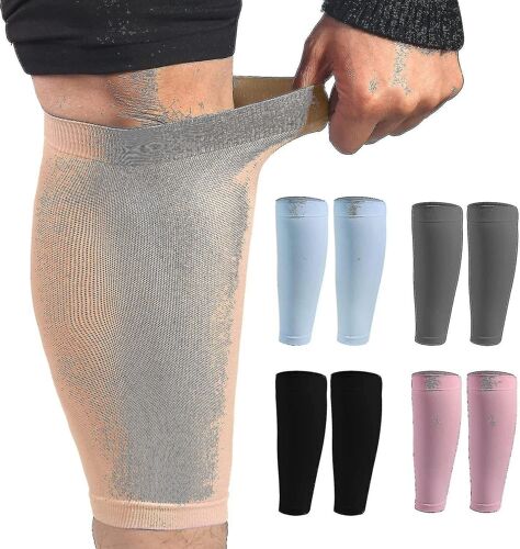 Manchons De Compression Du Mollet, Soulagement De La Douleur Au Mollet, Jambe De Soutien Du Mollet Pour La Récupération, Varices, Attelle Tibiale, Course, Cyclisme, Sports Hommes Femmes