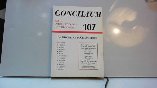 Revue Internationale De Théologie: Concilium N°107