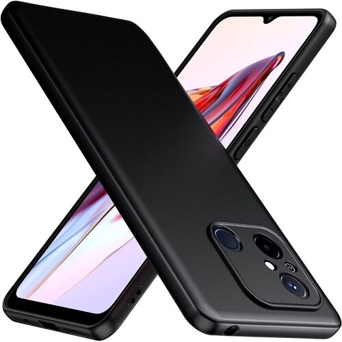 Coque Xiaomi Redmi 12C 4G Souple noire flexible en Gel TPU protection Antichoc Xiaomi Redmi 12C 4G Accessoires Pochette Case noir