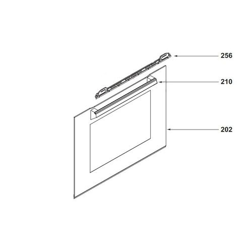 POIGNEE ASSEMBLEE REP 210 POUR FOUR DE DIETRICH - AS0033102