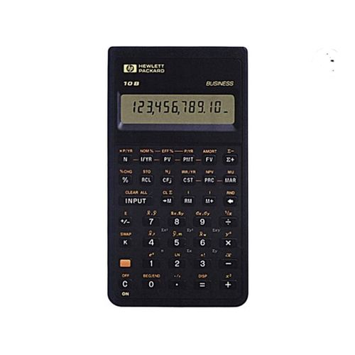 Calculatrice vintage Hewlett Packard HP 10B