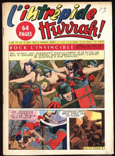 L'intrépide, Hurrah N°527. Rock L'invincible