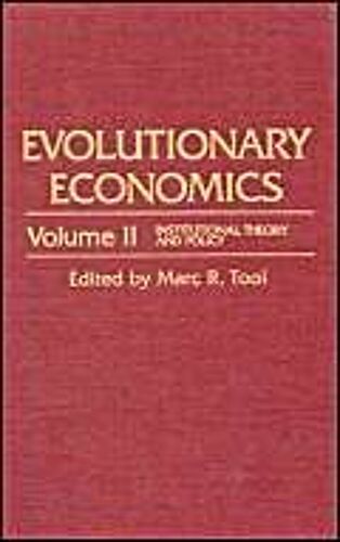Evolutionary Economics: V. 2