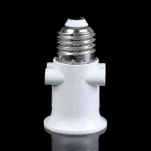 Ac100-240v E27 Adaptateur D'ampoule Support De Lampe Base Socket Conversion Avec Eu Plug