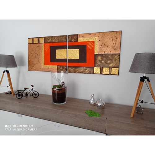 Déco tableau peinture acrylique sur toile