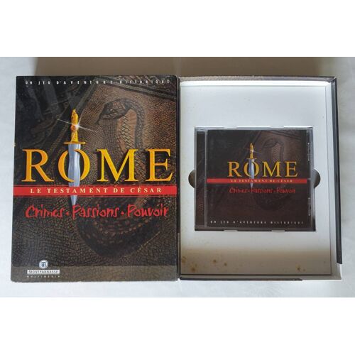 Rome - Crimes, Passions, Pouvoir - Jeu Pc Big Box