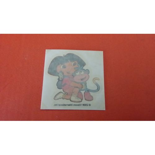1 Tatouage Dora De Bn Pour Enfants Applicable A L'eau 3,5 X 3,5 Cm