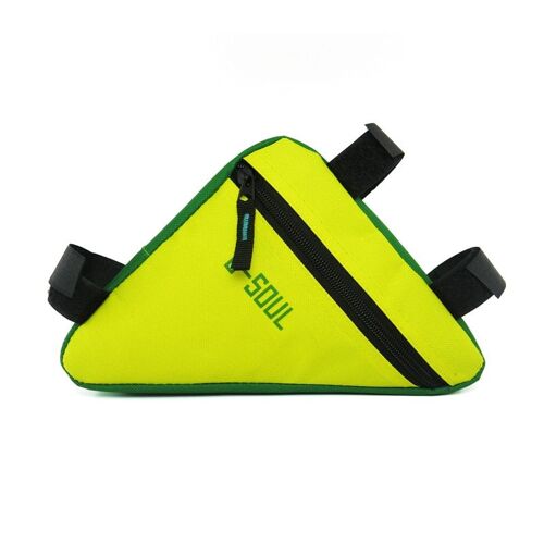 80097 Jaune - Sac De Cadre De Vélo Étanche, Sac De Tube Supérieur De Vélo Pour Cyclisme, Sac De Vélo Vtt Pour Cyclisme, Sac De Vélo Étanche Pour Hommes, Sac De Vélo De Route