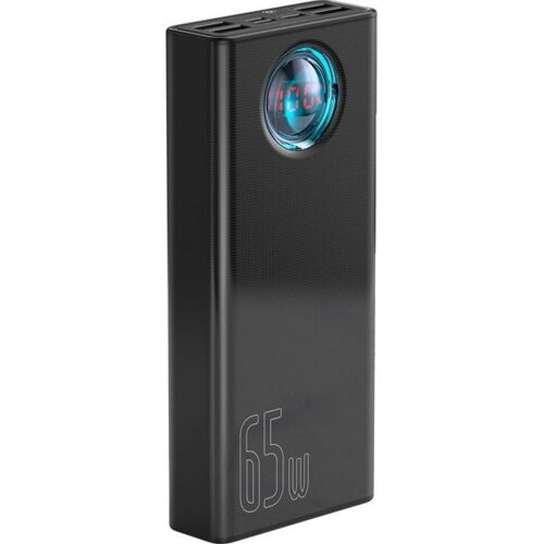 Powerbank Baseus Amblight 30000mah, 4xusb, Usb-C, 65w (Black)