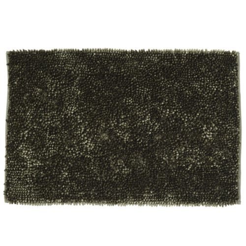 Tapis de bain en polyester uni