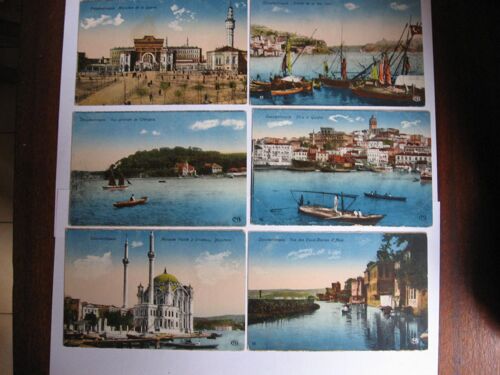 Turquie,6 Cpa De 1920