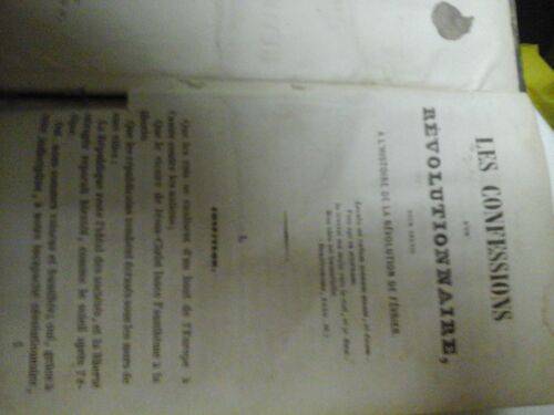 Les Confessions D'un Révolutionnaire Pour Servir À L'histoire De La Révolution De Février.