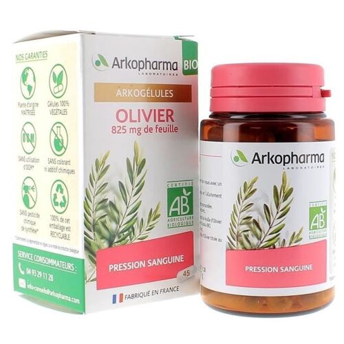 Arkopharma Arkogélules Bio Olivier 45 Gélules 