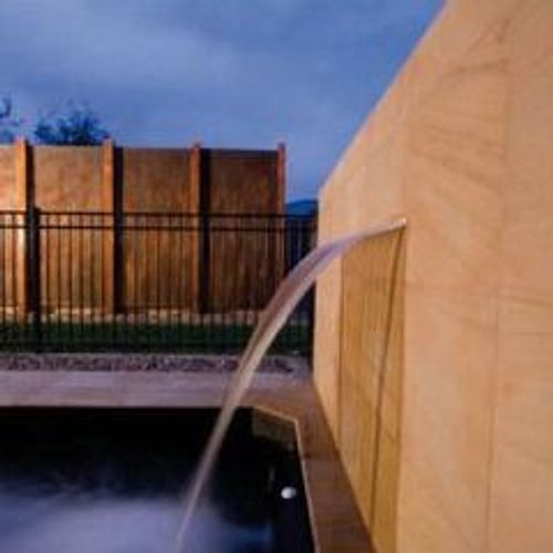 Cascade en abs silkflow largeur 1200 mm