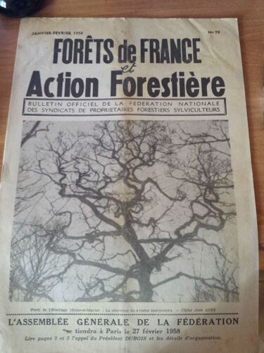 Forets De France Et Action Forestiere Numero  79 