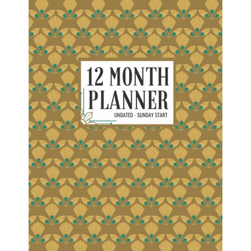 It's A Good Thing Planner - Undated 12 Monthly Planner, Sunday Start, 8.5"X11", Increase Productivity, Get Focused, Get More Done And Hit Your Goals, Start Anytime: The Perfect Planner For Stylish And