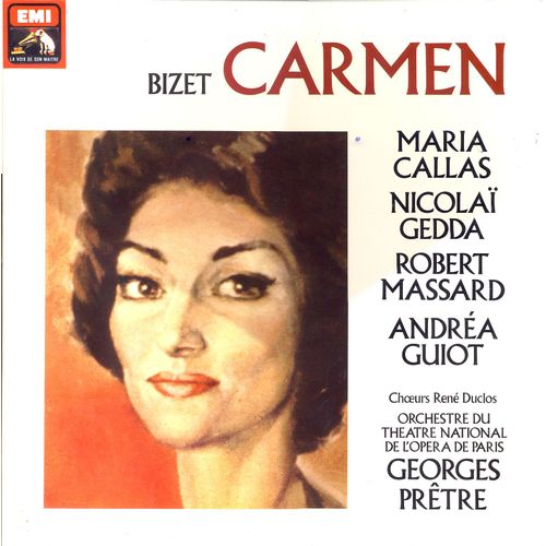 Georges Bizet : Carmen (Avec Récitatifs De Guiraud) (La Voix De Son Maître 2 C 167-00034/6)