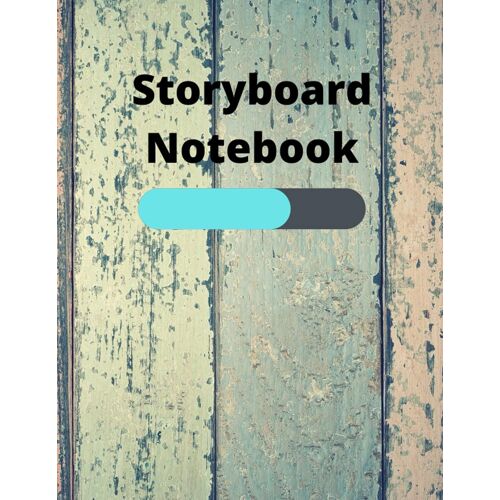 Storyboard Notebook : Storyboard Sketchbook For Storytelling & Filmmakers .(Professional Storyboard Notebooks): 8,5 X 11 Inches ( 44.5 , 28.57 ) Cm