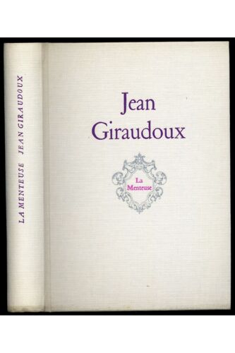 La Menteuse / Giraudoux, Jean / Réf9020