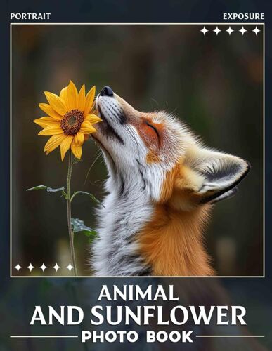 Animal And Sunflower: Vibrant Images Combining Wildlife With Sunlit Blooms For Nature Lovers