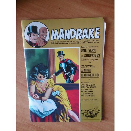 Mandrake Mondes Mysterieux N° 365