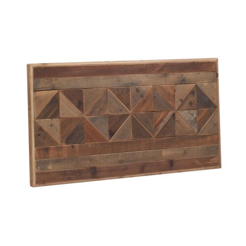 Tête de lit en bois recyclé 110x60 cm