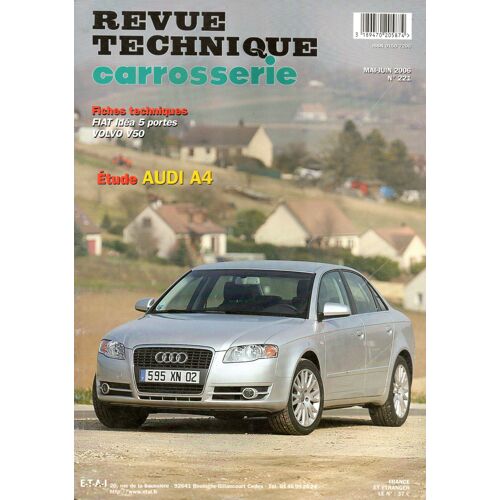 Revue Technique Carrosserie N°  221 Audi A4