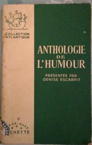 Anthologie De L'humour