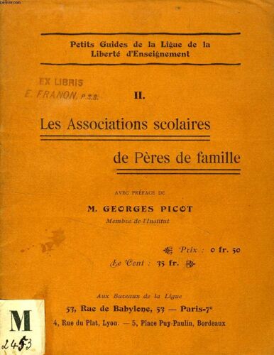 Les Associations Scolaires De Peres De Famille