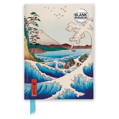 Utagawa Hiroshige: Sea At Satta (Foiled Blank Journal)