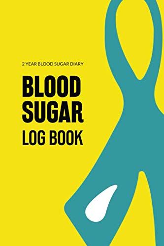 Blood Sugar Log Book: Daily Glucose Monitoring Logbook | Professional 2 Year Diary | Diabetic Diary | Glucose Tracker