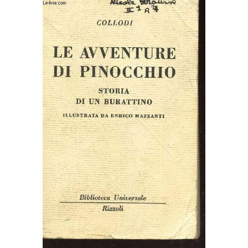 Le Avventure Di Pinocchio -