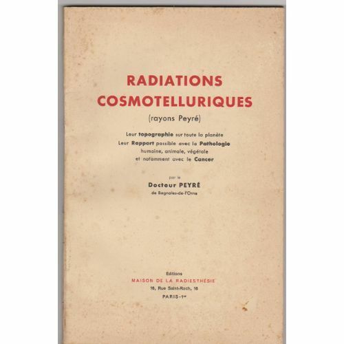 Radiations Cosmotelluriques