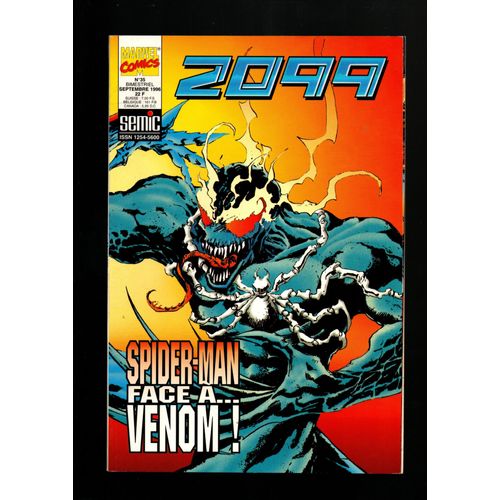 2099 N° 35 Sémic France Spiderman Face À Venom