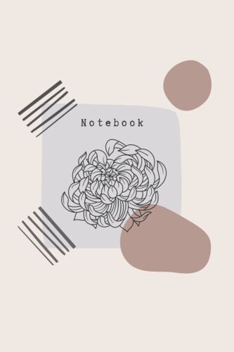 Notebook: Aesthetic Blank Lined Notebook