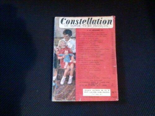 Constellation Le Monde Vue En Français N°44 Décembre 1951.